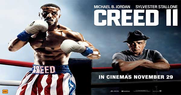 Win 1 of 10 CREED II double passes