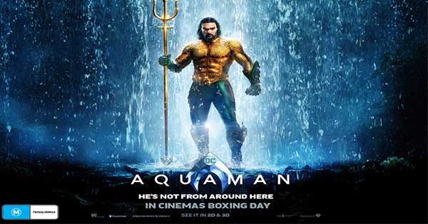Win 1 of 20 AQUAMAN double passes