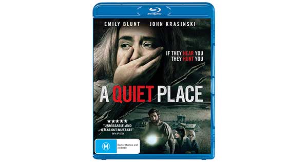 Win 1 of 10 A QUIET PLACE Blu-rays
