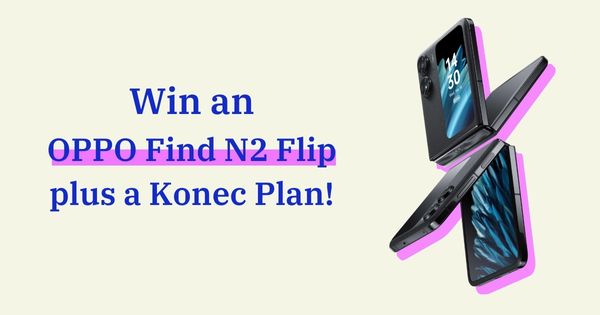 OPPO Find N2 Flip plus a Konec Plan