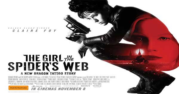 Win THE GIRL IN THE SPIDER'S WEB double passes