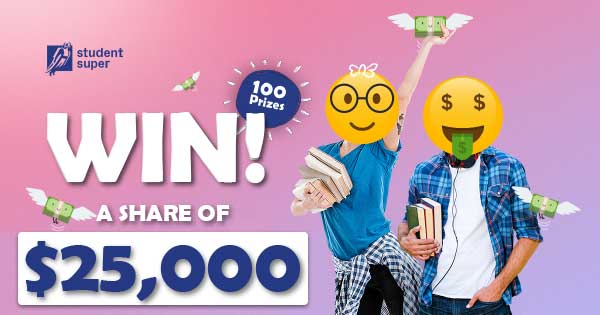Textbook Cashback - win a share of $25,000