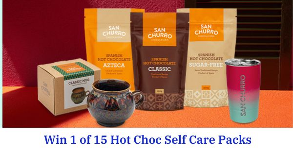 Win 1 of 15 Hot Choc Self Care Packs