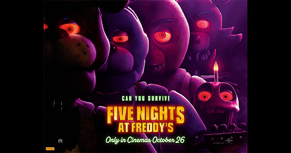 Win a double pass to see FIVE NIGHTS AT FREDDY'S