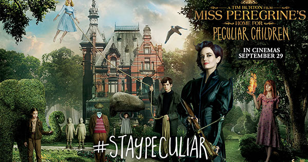 Win 1 of 10 MISS PEREGRINES HOME FOR PECUILAR CHILDREN prize packs