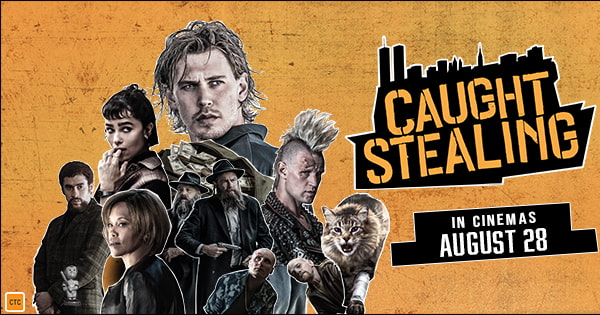 Win a double pass to CAUGHT STEALING