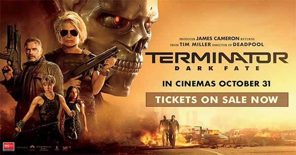 Win a TERMINATOR: DARK FATE double pass