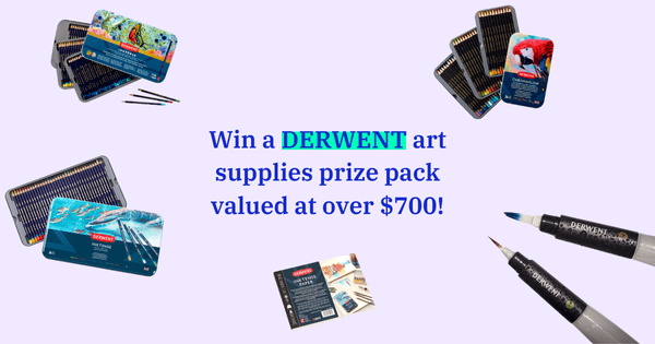Win a DERWENT Art Supplies Prize Pack