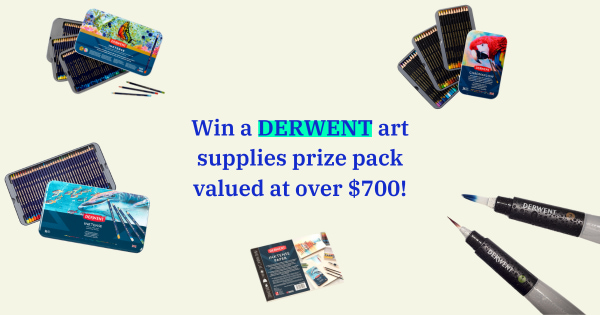 Win a DERWENT Art Supplies Prize Pack