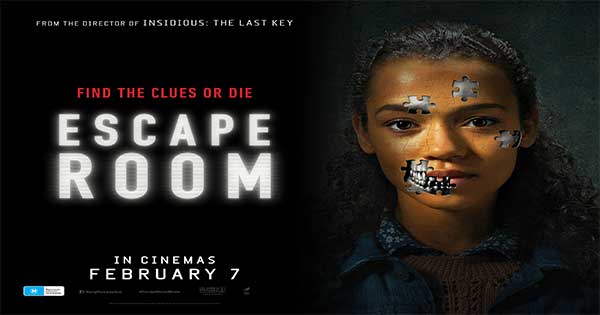 Win a double pass to ESCAPE ROOM