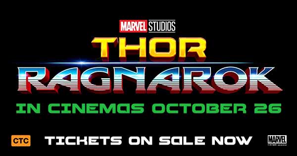 WIN 1 of 50 Marvel Studios’ “THOR:RAGNAROK” double passes
