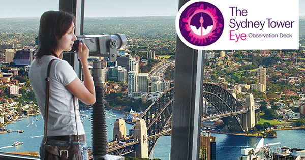 The Sydney Tower Eye Deal · Buy One Get One Free admission to Sydney Tower Eye