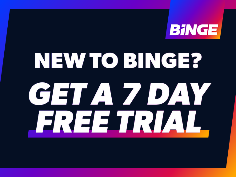 Binge Student Discount · 7 day FREE TRIAL of BINGE