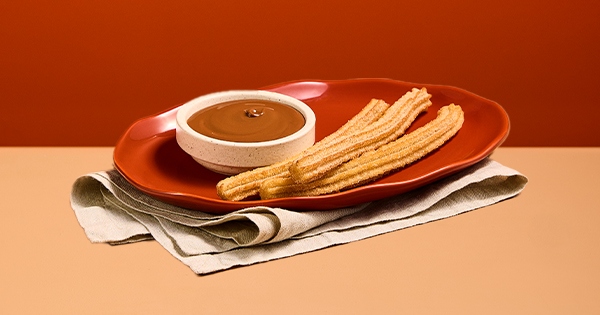 San Churro Deal · $9.95 Small Churros & Choice of Classic Choc Dip 