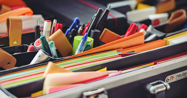 Office Corporate Deal · 10% off school supplies on all orders over $40!
