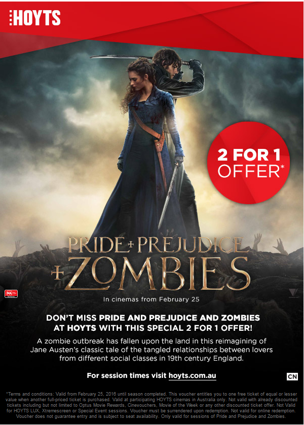2 for 1 HOYTS · Student Discount · Student Edge